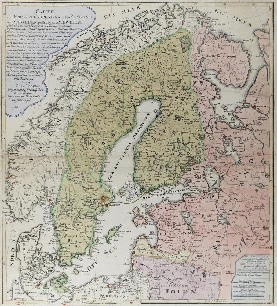 Große Abbildung Nr.1: 127-3145 Skandinavien.: (Ausland)