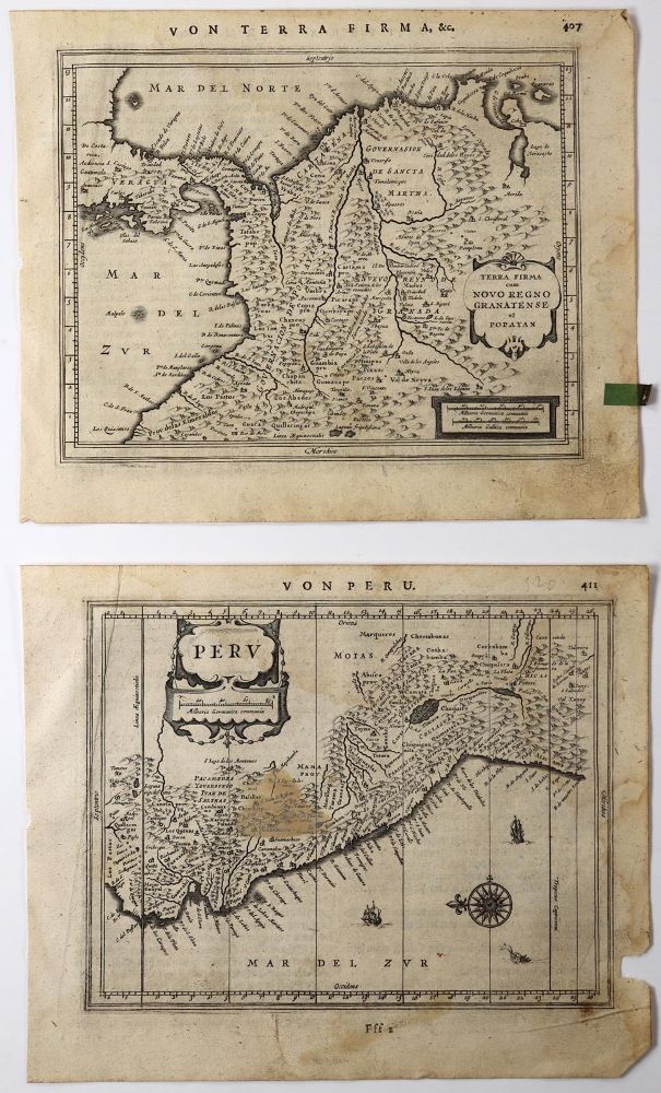 Große Abbildung Nr.3: 127-3148 America Meridionalis.: (Ausland, Südamerika)