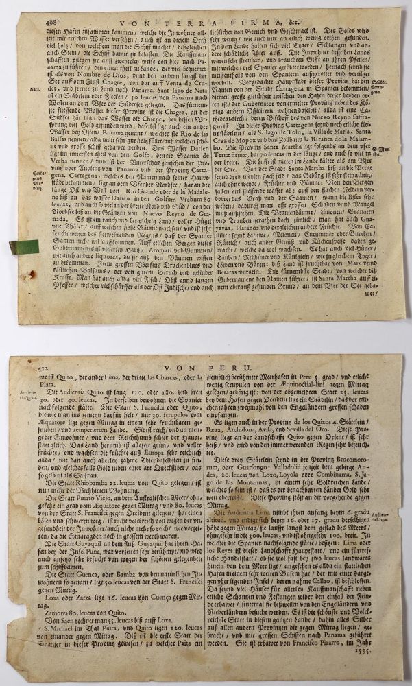 Große Abbildung Nr.4: 127-3148 America Meridionalis.: (Ausland, Südamerika)