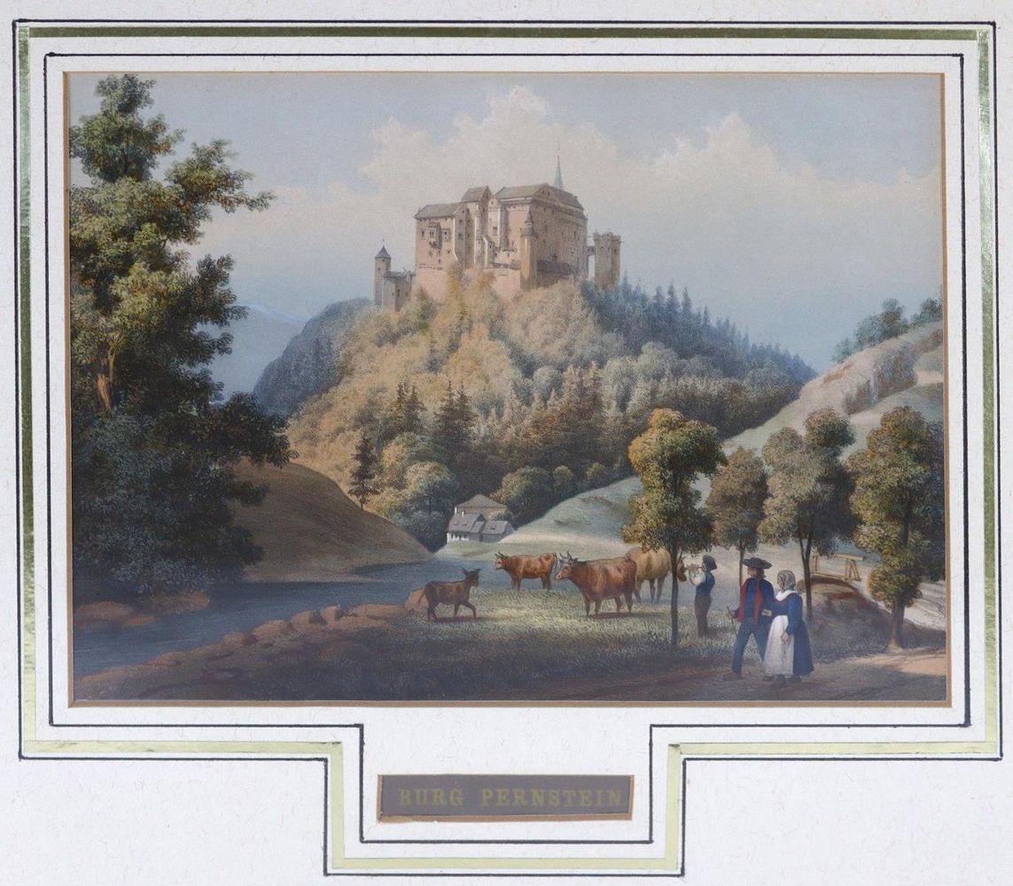 Große Abbildung Nr.3: 127-3155 Burg Pernstein.: (Ausland, Tschechien)