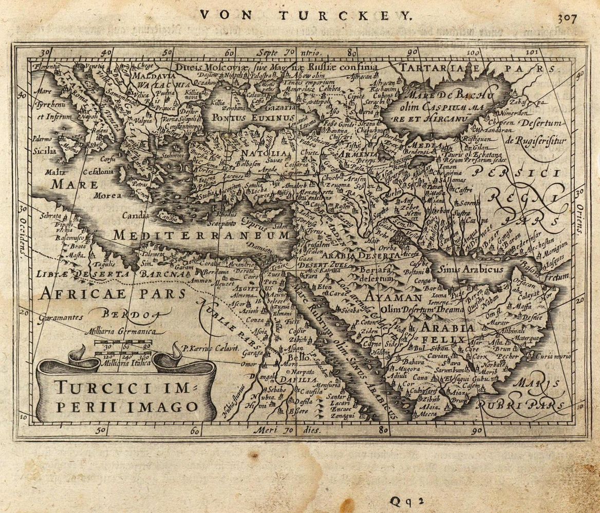 Große Abbildung Nr.1: 127-3167 Turcici imperii imago. - Natolia (...).: (Ausland, Türkei)