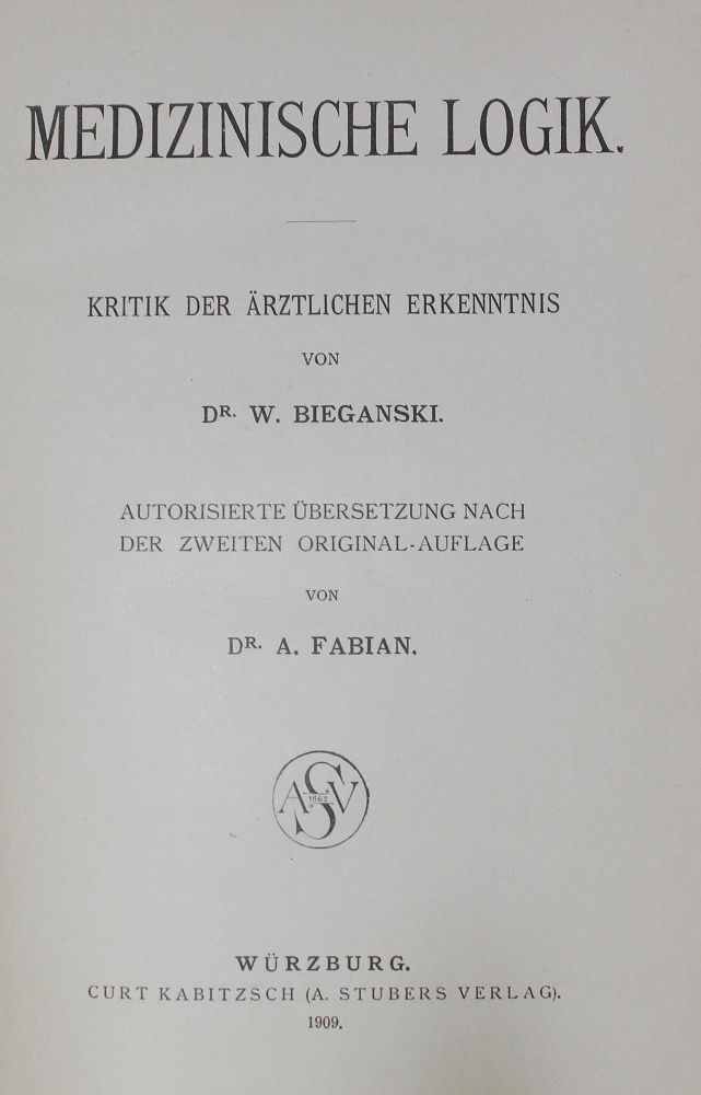 Große Abbildung Nr.1: 127-320 Medizingeschichte.: (Aus der Sammlung Professor Dr.Dr.Johannes Büttner Teil 1)