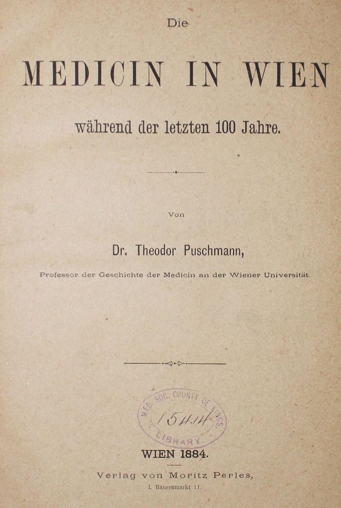 Große Abbildung Nr.1: 127-322 Medizingeschichte.: (Aus der Sammlung Professor Dr.Dr.Johannes Büttner Teil 1)