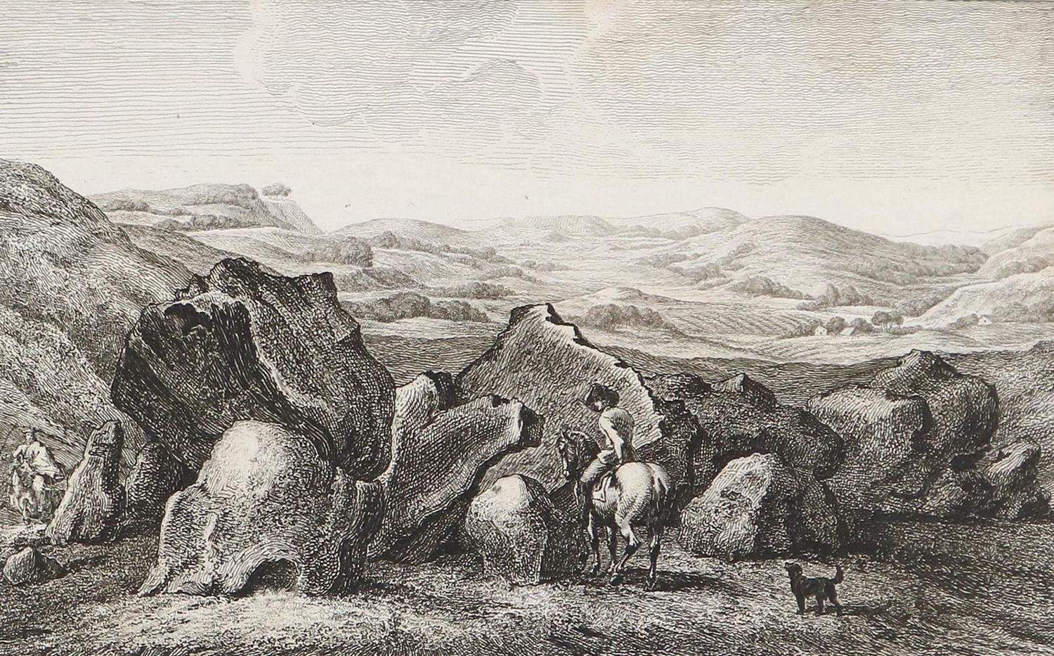 Große Abbildung Nr.1: 127-3252 Belle, Friedrich August de la: (Künstlergraphik)