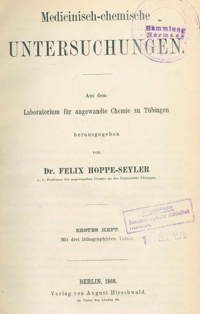 Große Abbildung Nr.3: 127-327 Miescher,F.: (Aus der Sammlung Professor Dr.Dr.Johannes Büttner Teil 1)