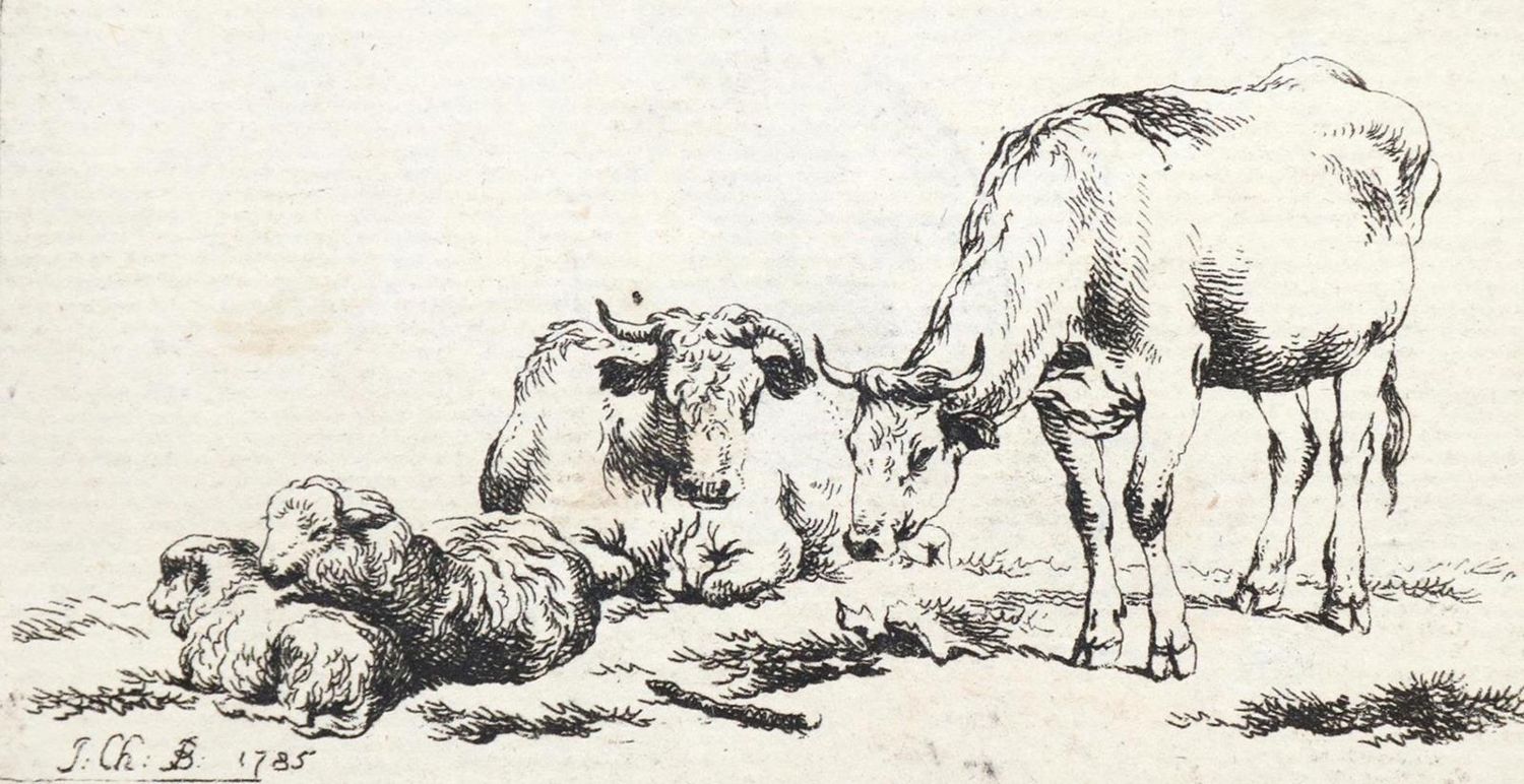 Große Abbildung Nr.1: 127-3280 Brand, Johann Christian: (Künstlergraphik)