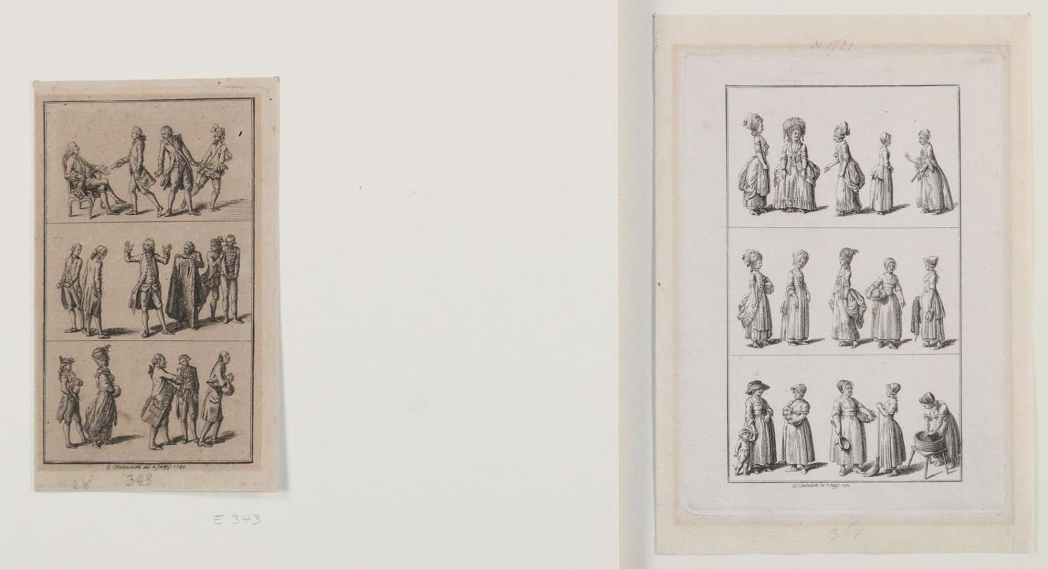 Große Abbildung Nr.5: 127-3311 Chodowiecki, Daniel Nikolaus: (Künstlergraphik)