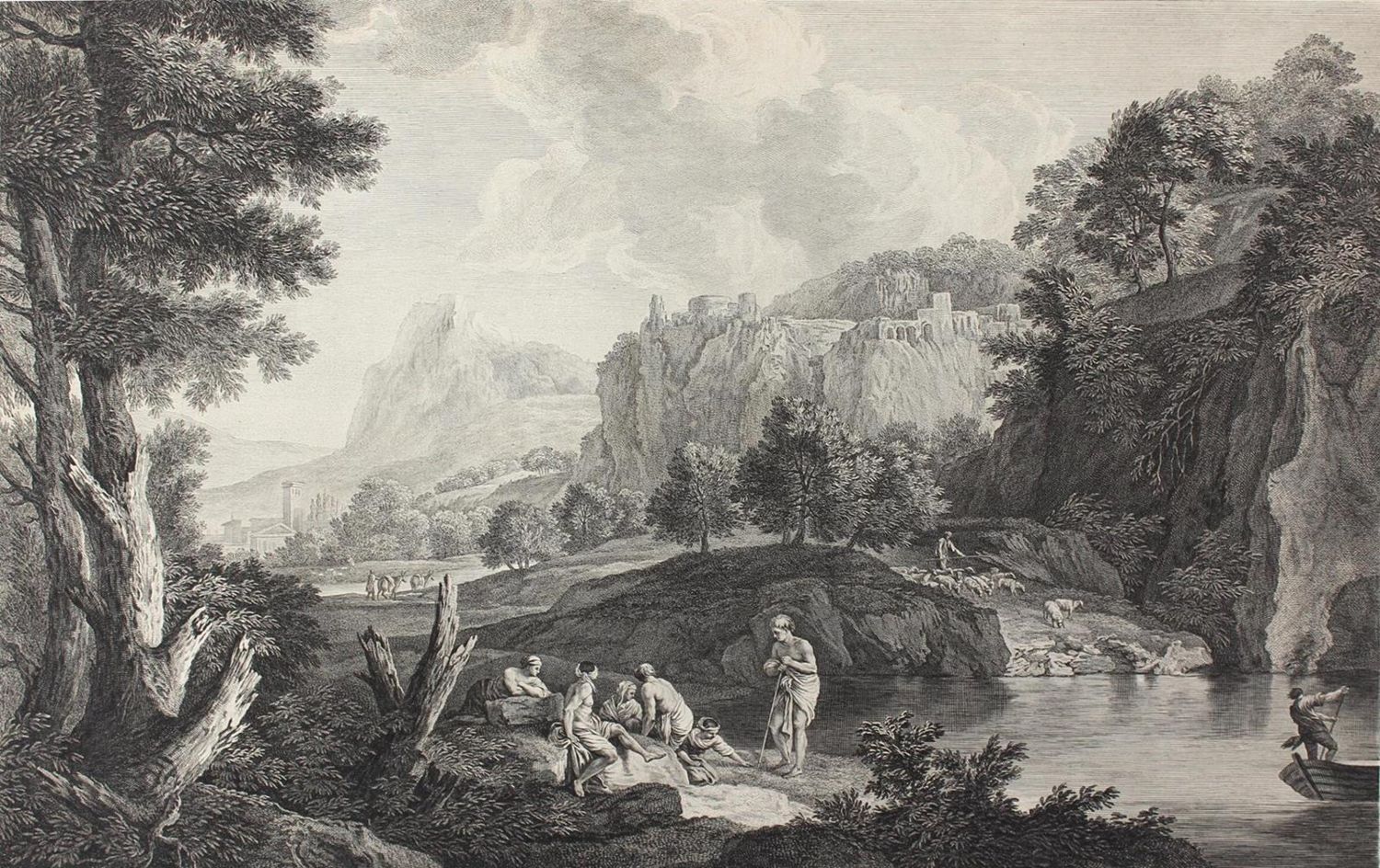 Große Abbildung Nr.1: 127-3325 Daulle, Jean: (Künstlergraphik)