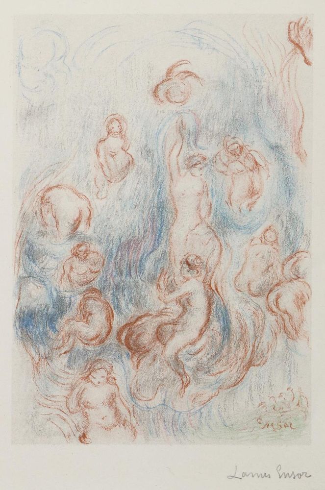 Große Abbildung Nr.1: 127-3390 Ensor, James: (Künstlergraphik)