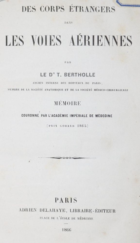 Große Abbildung Nr.1: 127-34 Bertholle,T.: (Aus der Sammlung Professor Dr.Dr.Johannes Büttner Teil 1)