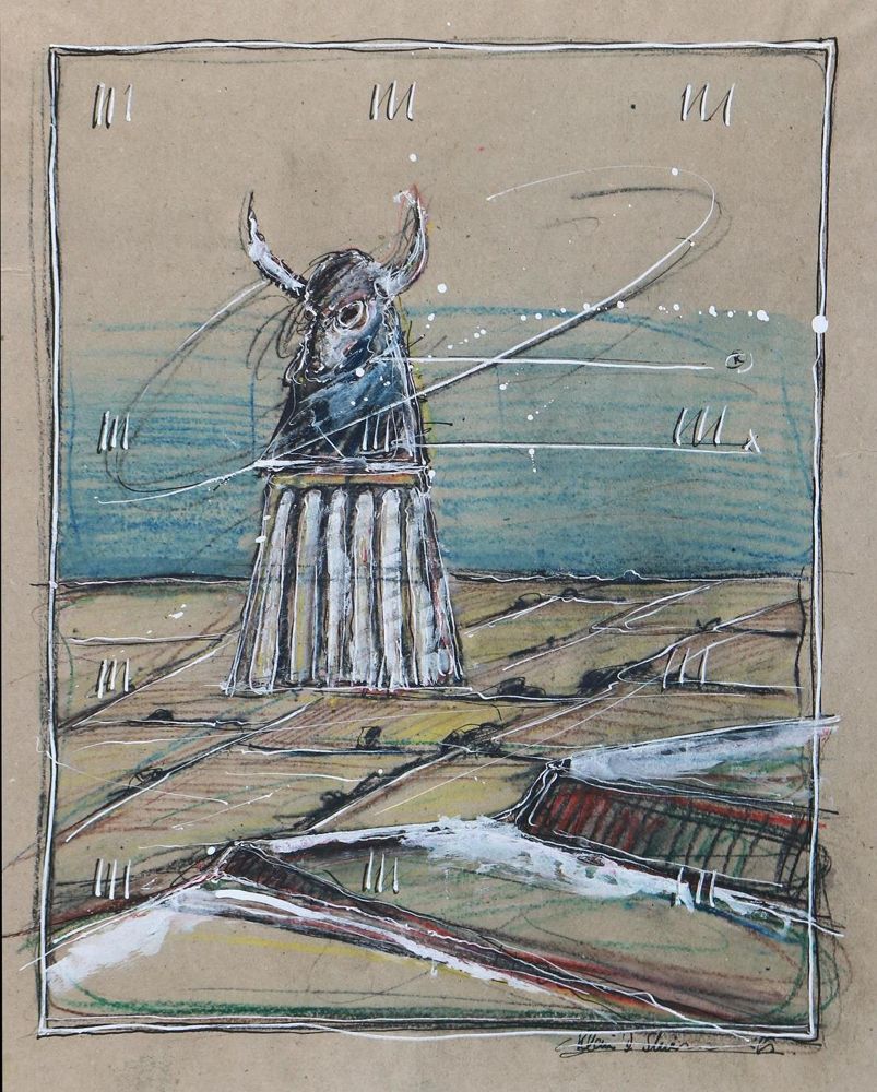 Große Abbildung Nr.7: 127-3411 Fafnir.: (Künstlergraphik)