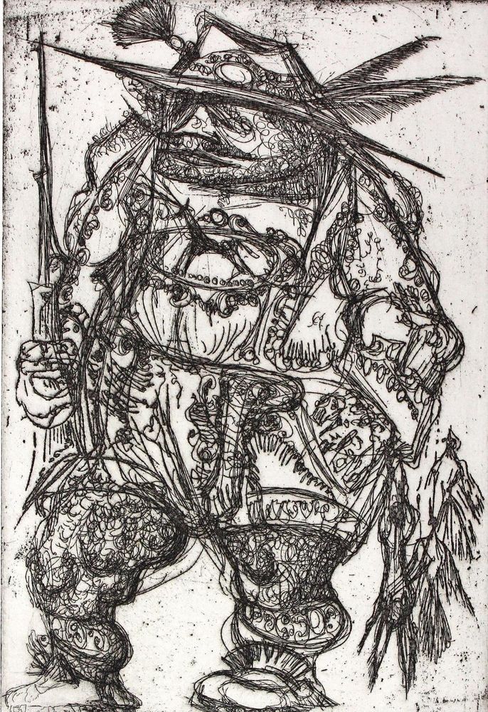 Große Abbildung Nr.1: 127-3471 Friedrich, Hilmar: (Künstlergraphik)