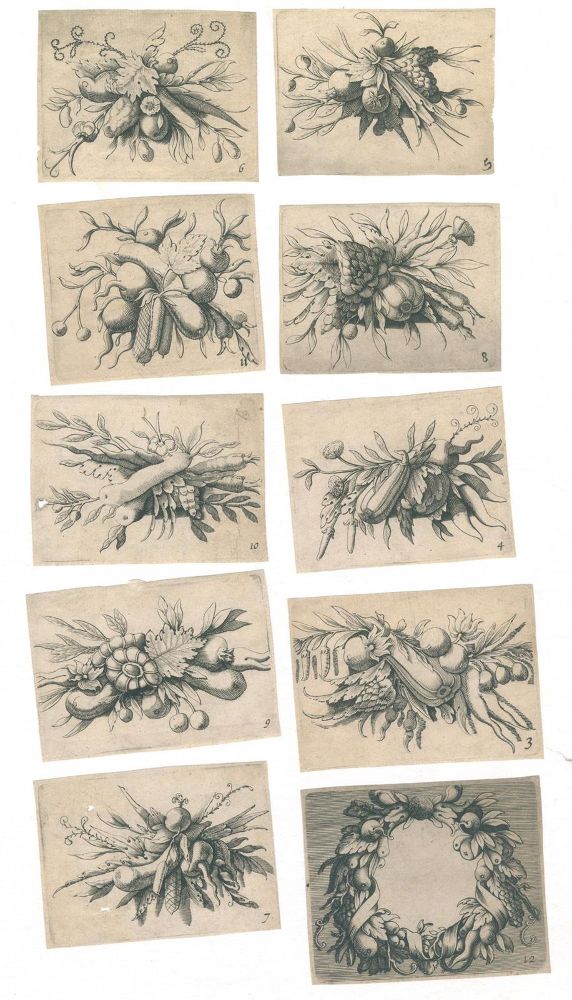 Große Abbildung Nr.2: 127-3472 Früchtestillleben: (Künstlergraphik)