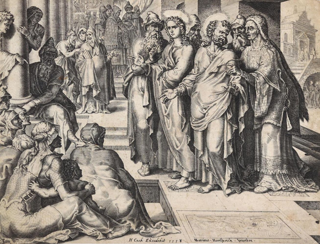 Große Abbildung Nr.1: 127-3480 Galle, Philipp: (Künstlergraphik)