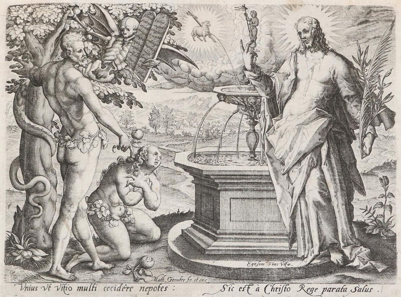 Große Abbildung Nr.1: 127-3513 Greuter, Matthäus: (Künstlergraphik)