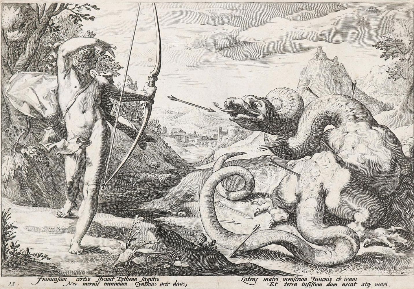 Große Abbildung Nr.2: 127-3513 Greuter, Matthäus: (Künstlergraphik)