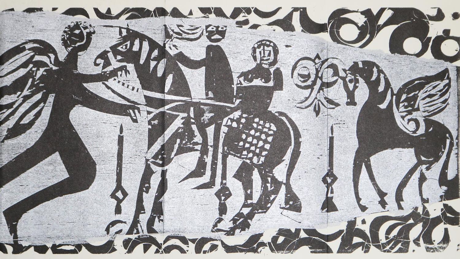 Große Abbildung Nr.2: 127-3516 Grieshaber, HAP: (Künstlergraphik)