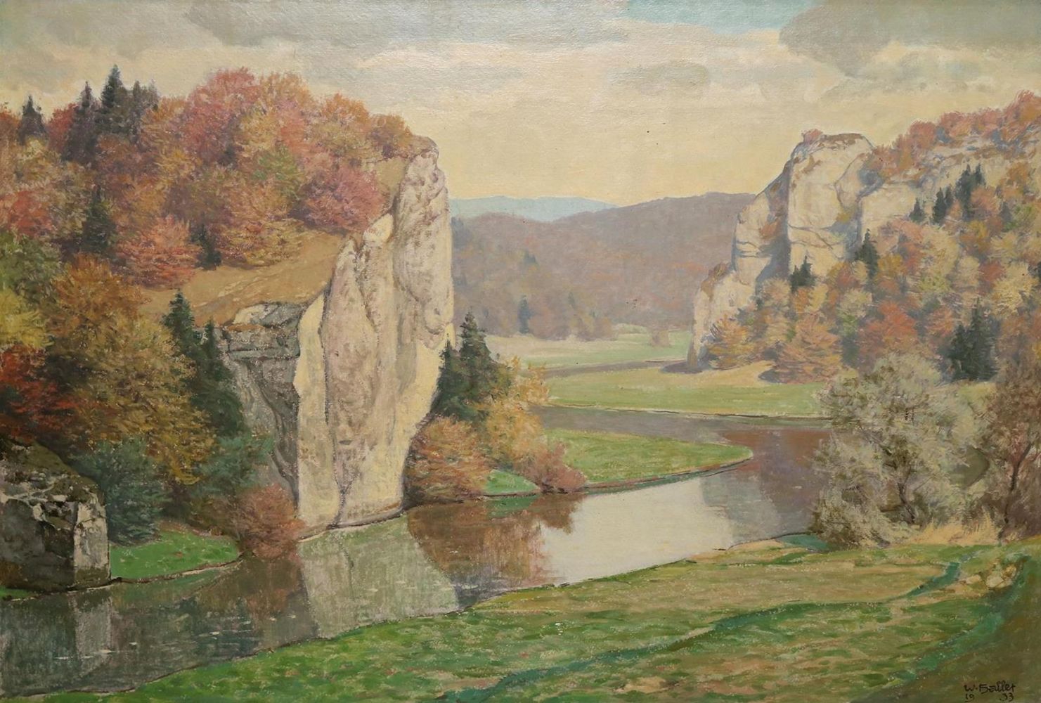 Große Abbildung Nr.1: 127-3533 Haller, Wilhelm: (Künstlergraphik)