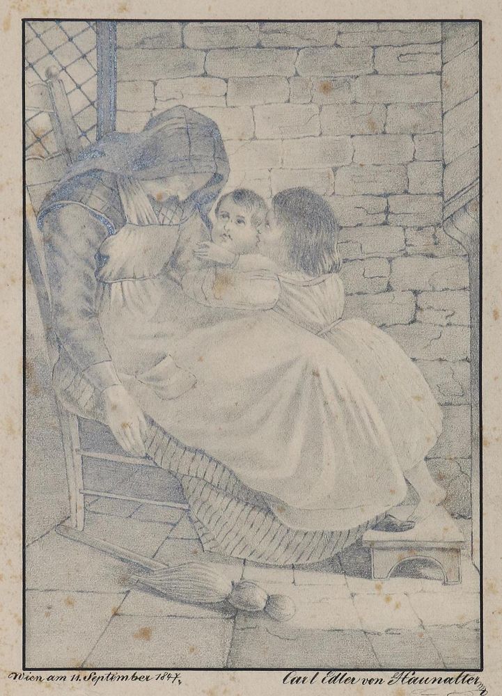 Große Abbildung Nr.1: 127-3536 Haunalter, Carl Edler von: (Künstlergraphik)