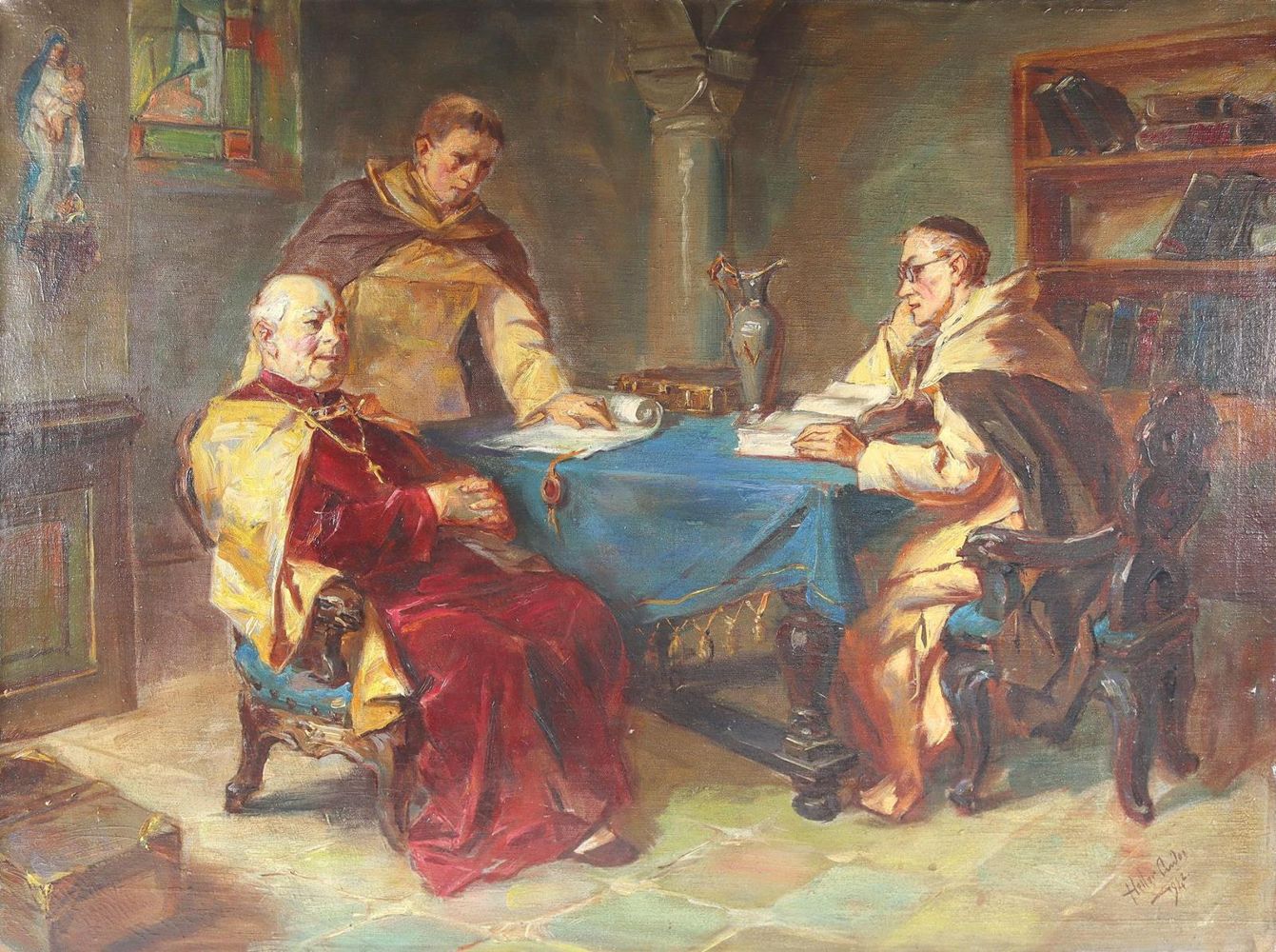 Große Abbildung Nr.1: 127-3545 Heller, Andor: (Künstlergraphik)