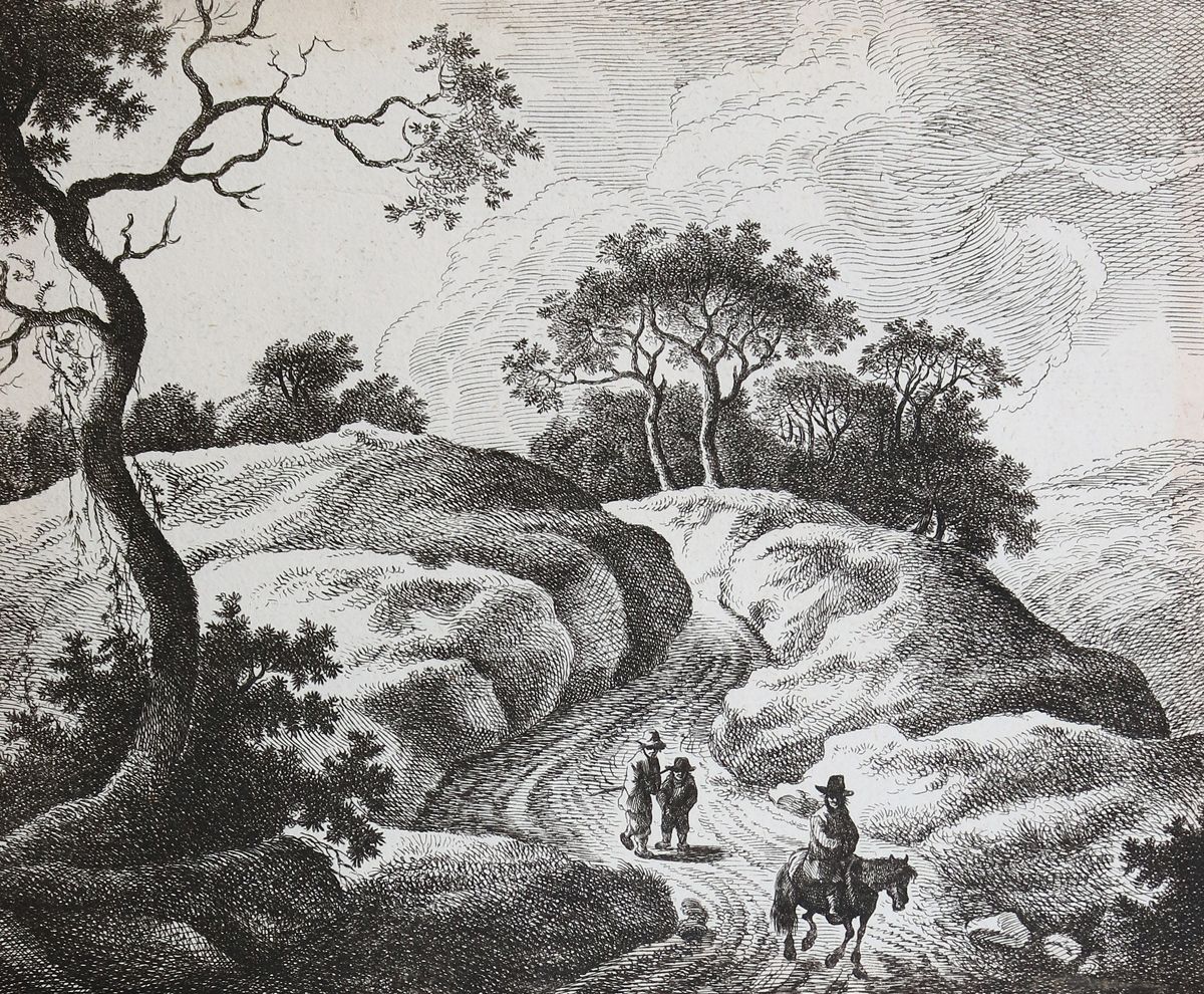 Große Abbildung Nr.1: 127-3551 Hertel, Georg Leopold: (Künstlergraphik)