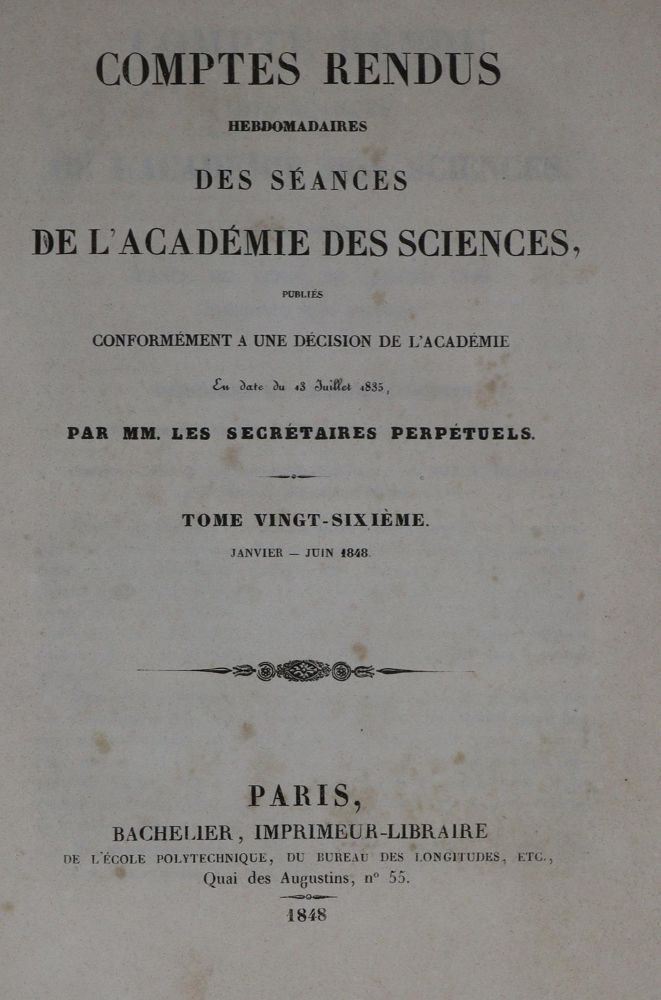 Große Abbildung Nr.1: 127-357 Pasteur,L.: (Aus der Sammlung Professor Dr.Dr.Johannes Büttner Teil 1)