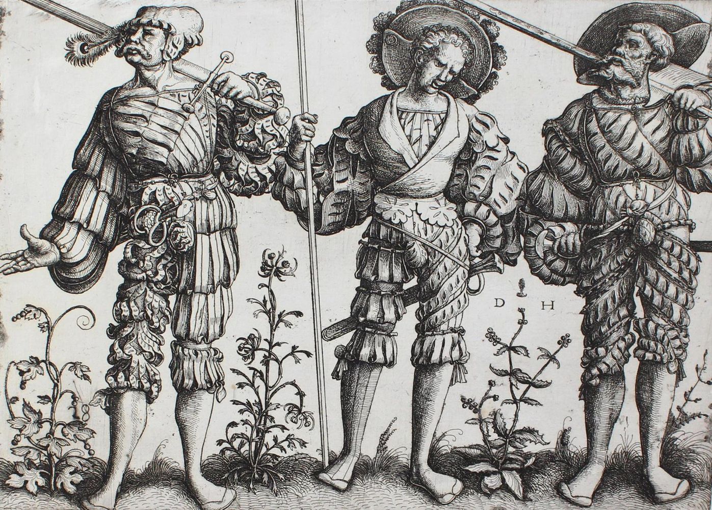 Große Abbildung Nr.4: 127-3570 Hopfer. (Künstlergraphik)