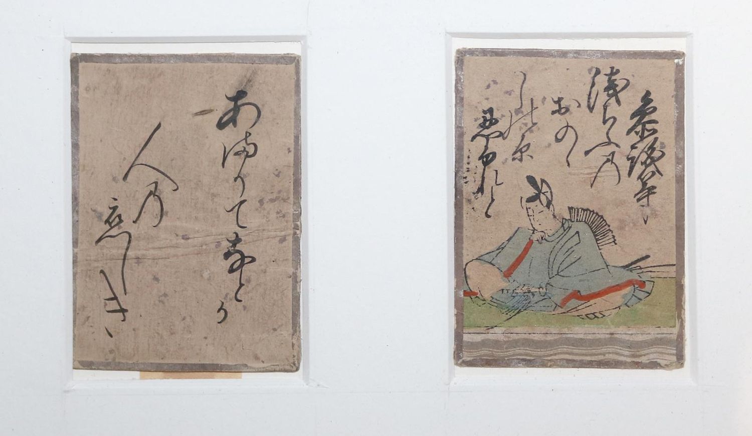 Große Abbildung Nr.1: 127-3624 Spielkarten.: (Künstlergraphik, Japan)