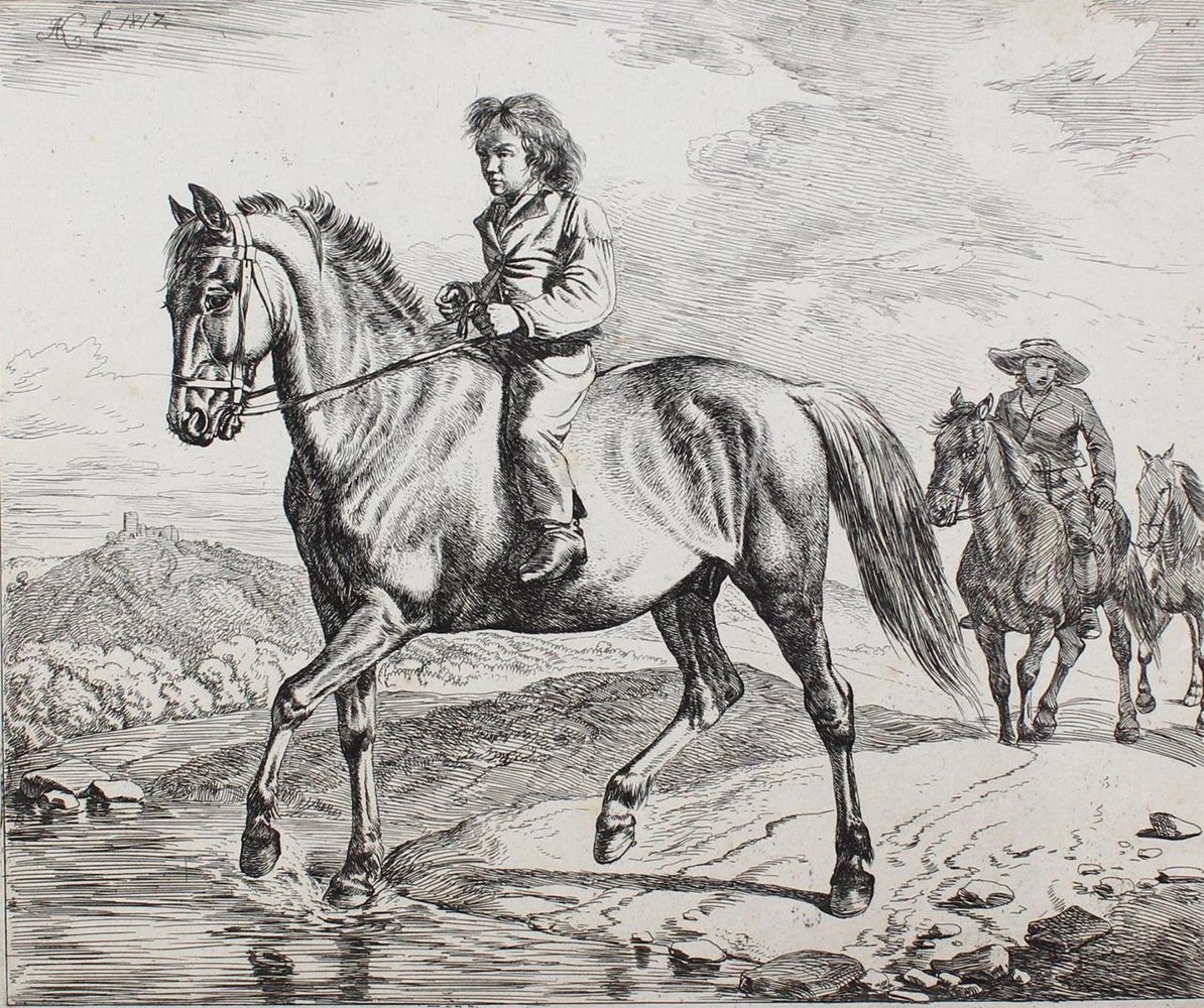 Große Abbildung Nr.12: 127-3689 Klein, Johann Adam: (Künstlergraphik)