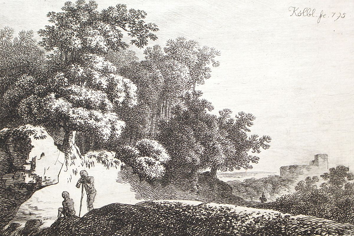 Große Abbildung Nr.1: 127-3698 Kölbl, Anton: (Künstlergraphik)