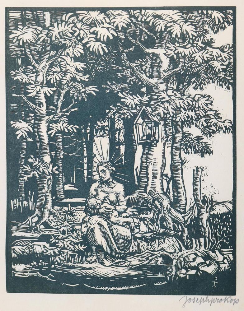 Große Abbildung Nr.3: 127-3704 Kolb, Alois: (Künstlergraphik)