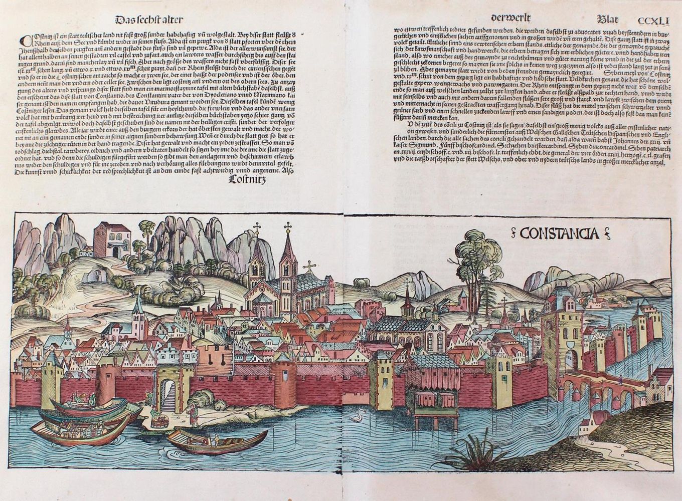 Große Abbildung Nr.1: 127-3707 Konstanz.: (Künstlergraphik)