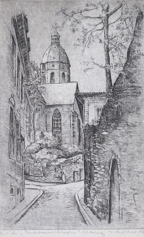 Große Abbildung Nr.4: 127-3716 Konvolut: (Künstlergraphik)