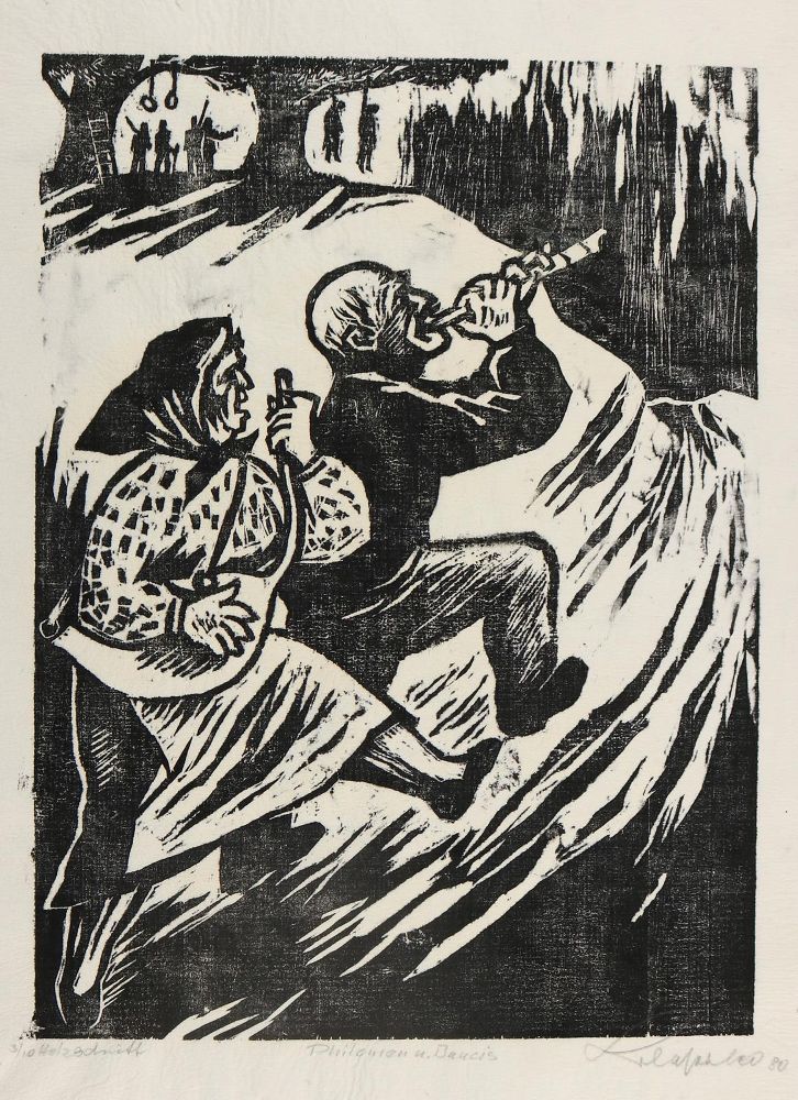 Große Abbildung Nr.4: 127-3724 Konvolut: (Künstlergraphik)