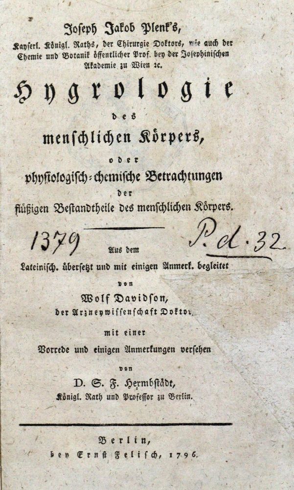 Große Abbildung Nr.1: 127-373 Plenk,J.J.: (Aus der Sammlung Professor Dr.Dr.Johannes Büttner Teil 1)