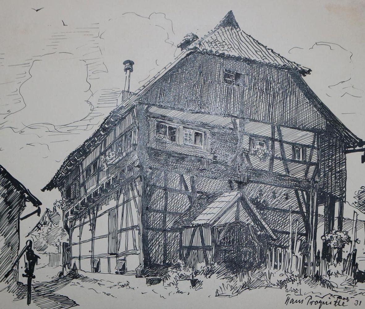 Große Abbildung Nr.2: 127-3734 Konvolut: (Künstlergraphik)