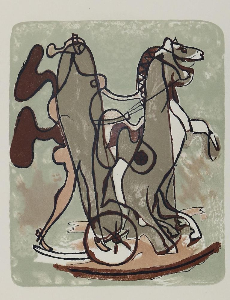 Große Abbildung Nr.2: 127-3745 Konvolut von: (Künstlergraphik)