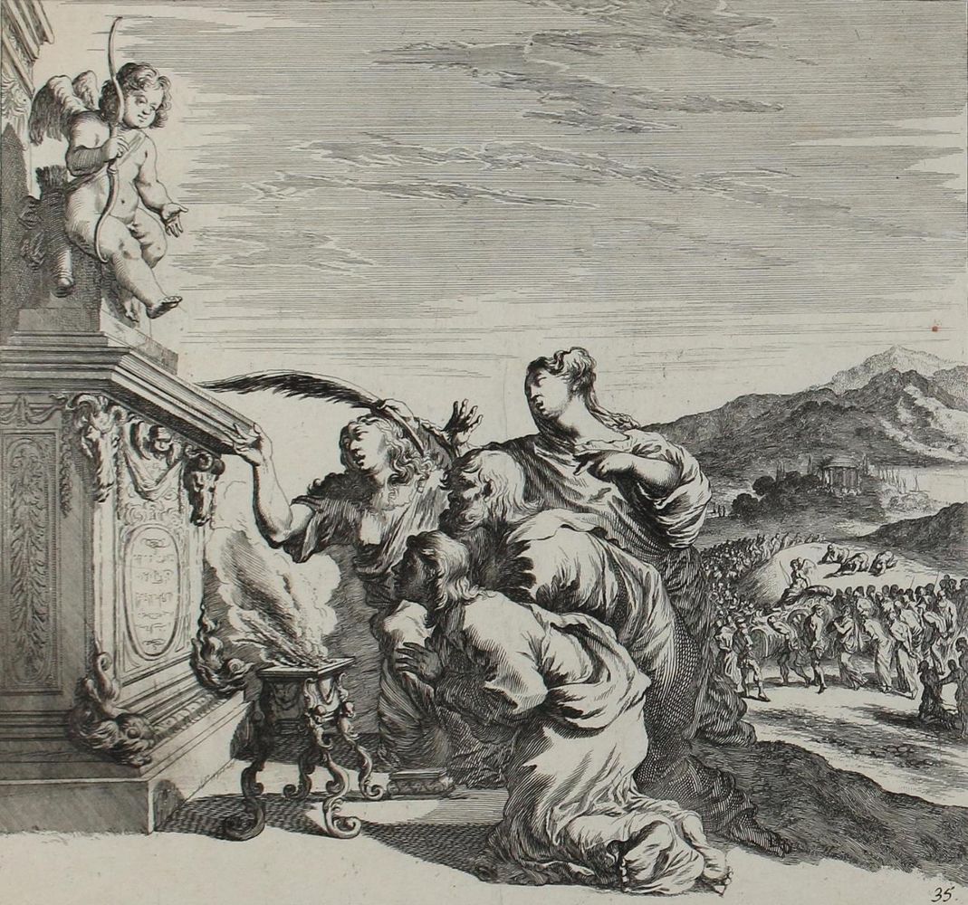 Große Abbildung Nr.1: 127-3754 Küsel, Melchior: (Künstlergraphik)