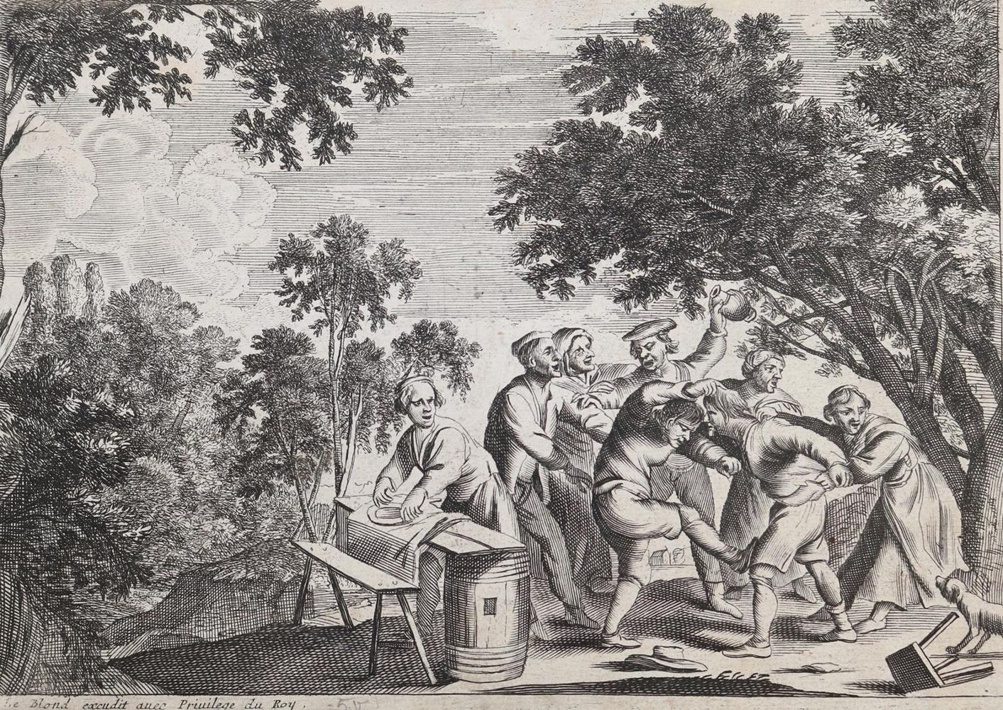 Große Abbildung Nr.1: 127-3771 Le Blond, Jean: (Künstlergraphik)