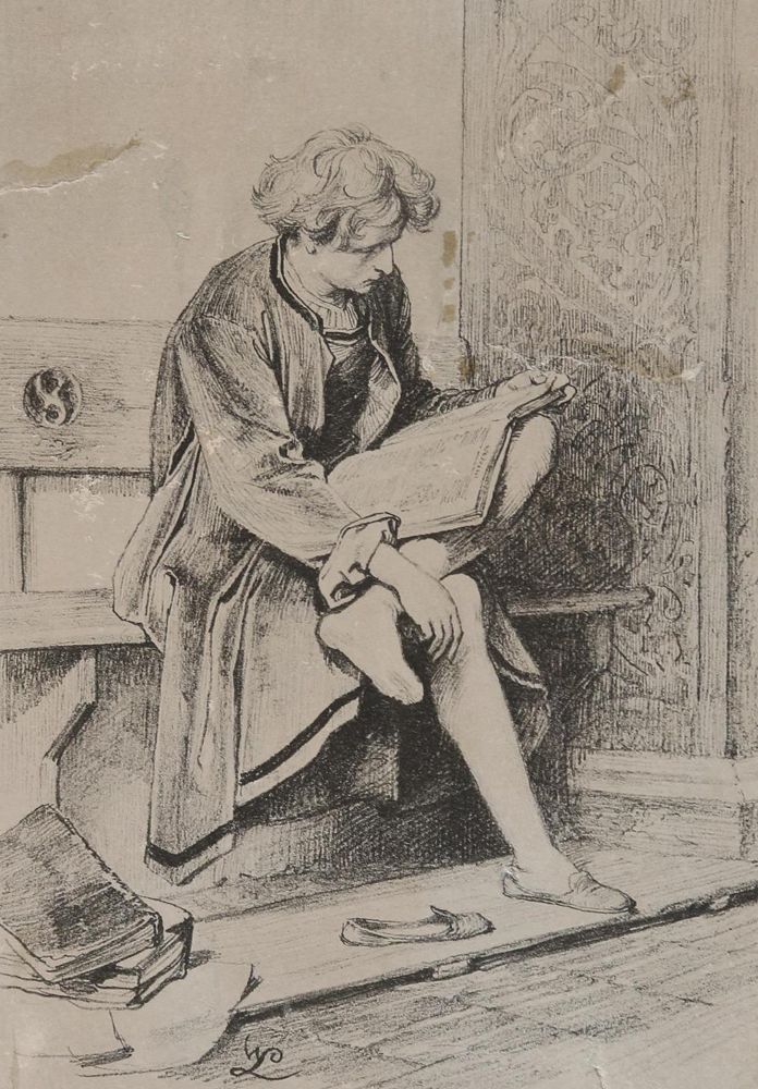 Große Abbildung Nr.1: 127-3789 Lindenschmidt, Wilhelm: (Künstlergraphik)