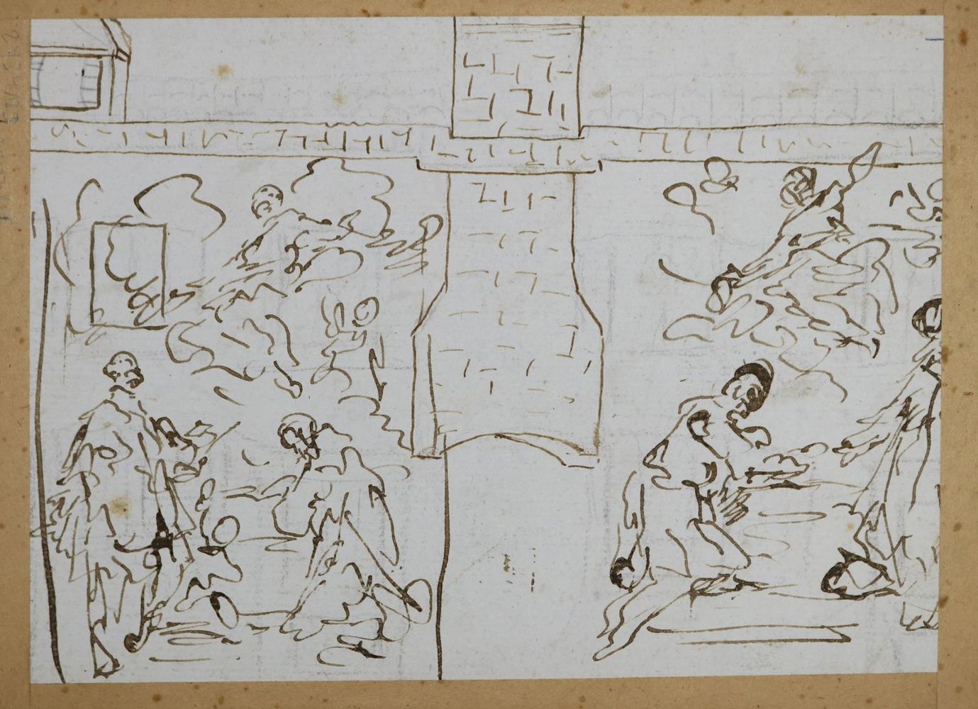 Große Abbildung Nr.11: 127-3816 Maria Erscheinung.: (Künstlergraphik)