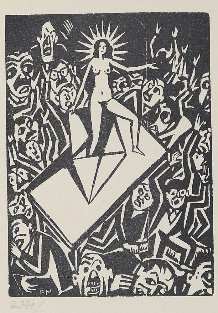 Große Abbildung Nr.1: 127-3822 Masereel, Frans: (Künstlergraphik)