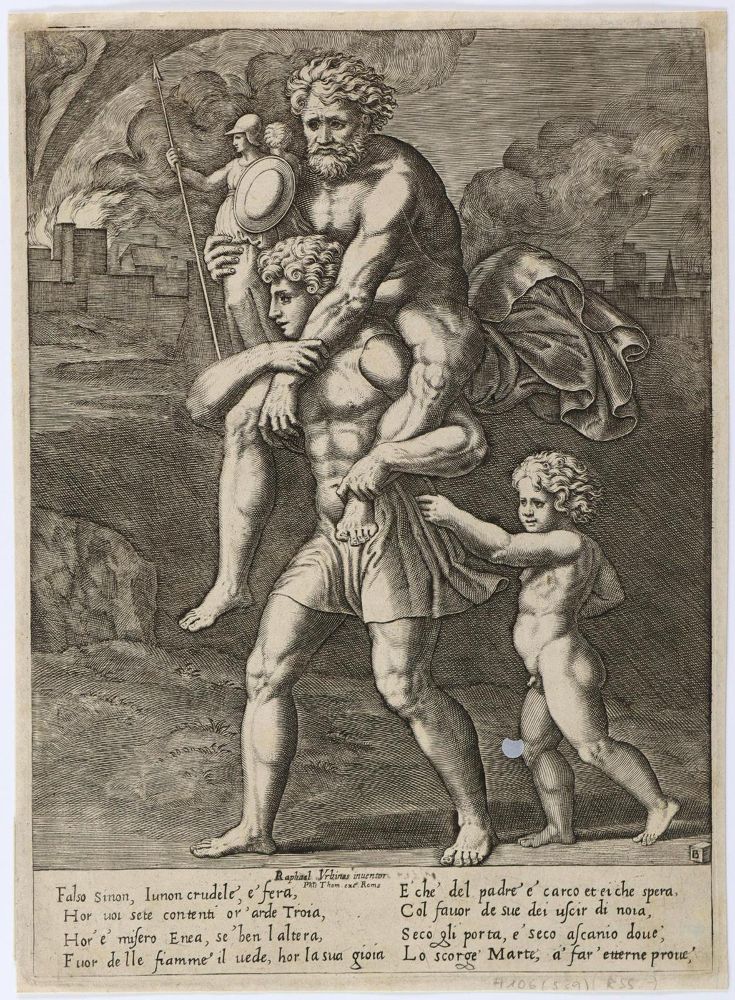 Große Abbildung Nr.1: 127-3849 Meister B mit dem Würfel: (Künstlergraphik)