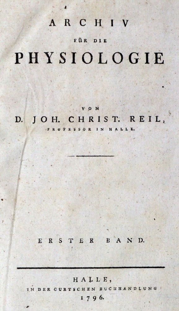 Große Abbildung Nr.1: 127-386 Reil,J.C.: (Aus der Sammlung Professor Dr.Dr.Johannes Büttner Teil 1)