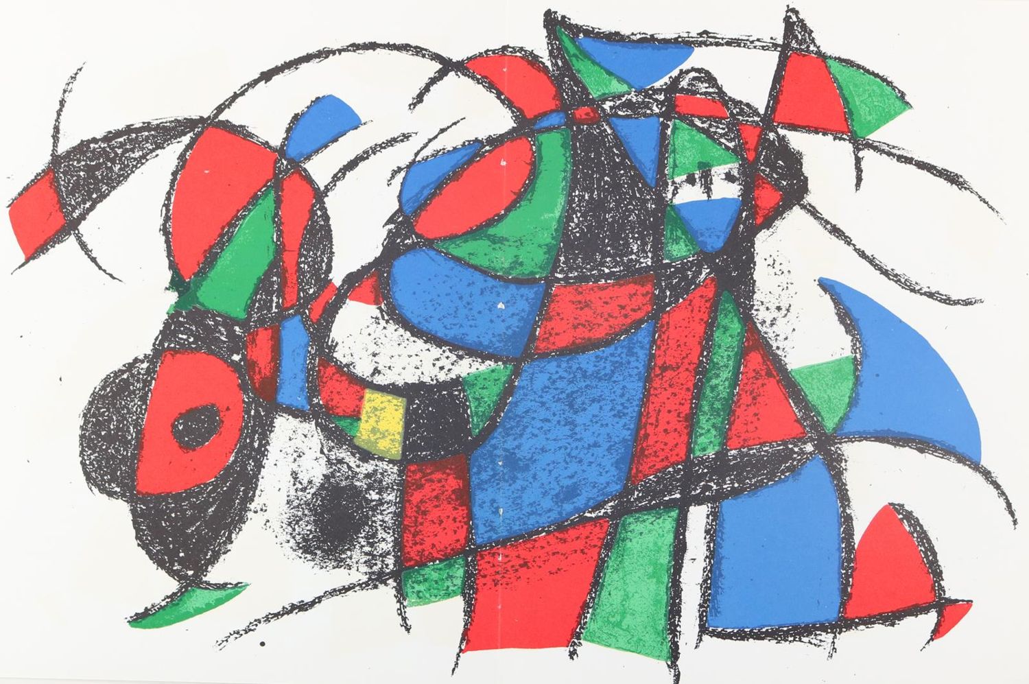 Große Abbildung Nr.1: 127-3872 Miro, Joan: (Künstlergraphik)
