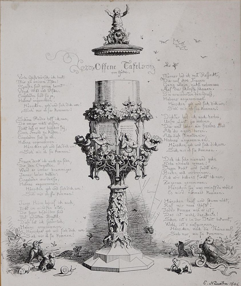 Große Abbildung Nr.1: 127-3908 Neureuther, Eugen Napoleon: (Künstlergraphik)