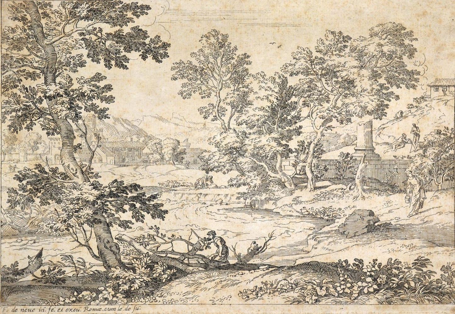 Große Abbildung Nr.1: 127-3910 Neve, Frans de: (Künstlergraphik)