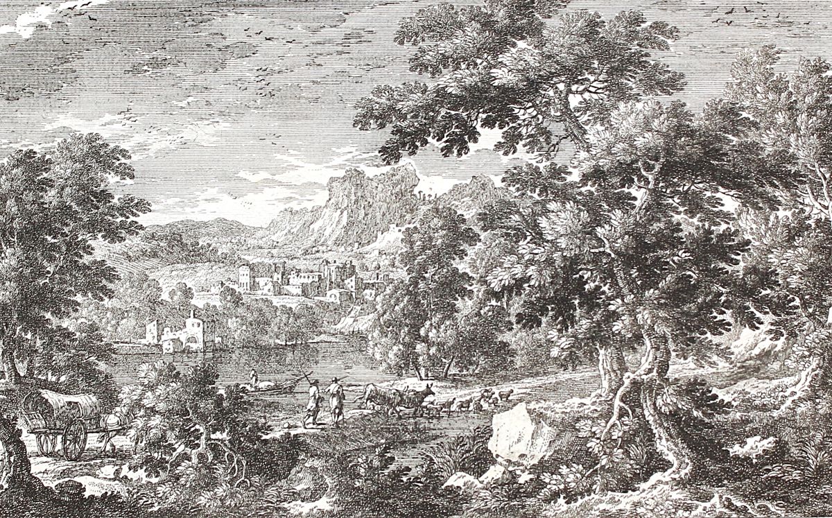 Große Abbildung Nr.1: 127-3941 Perelle, Gabriel: (Künstlergraphik)