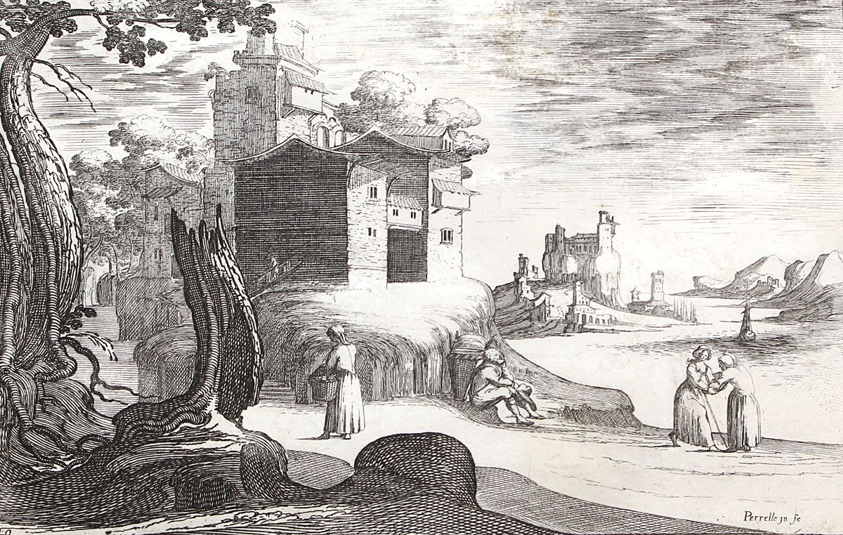 Große Abbildung Nr.1: 127-3942 Perelle, Gabriel: (Künstlergraphik)