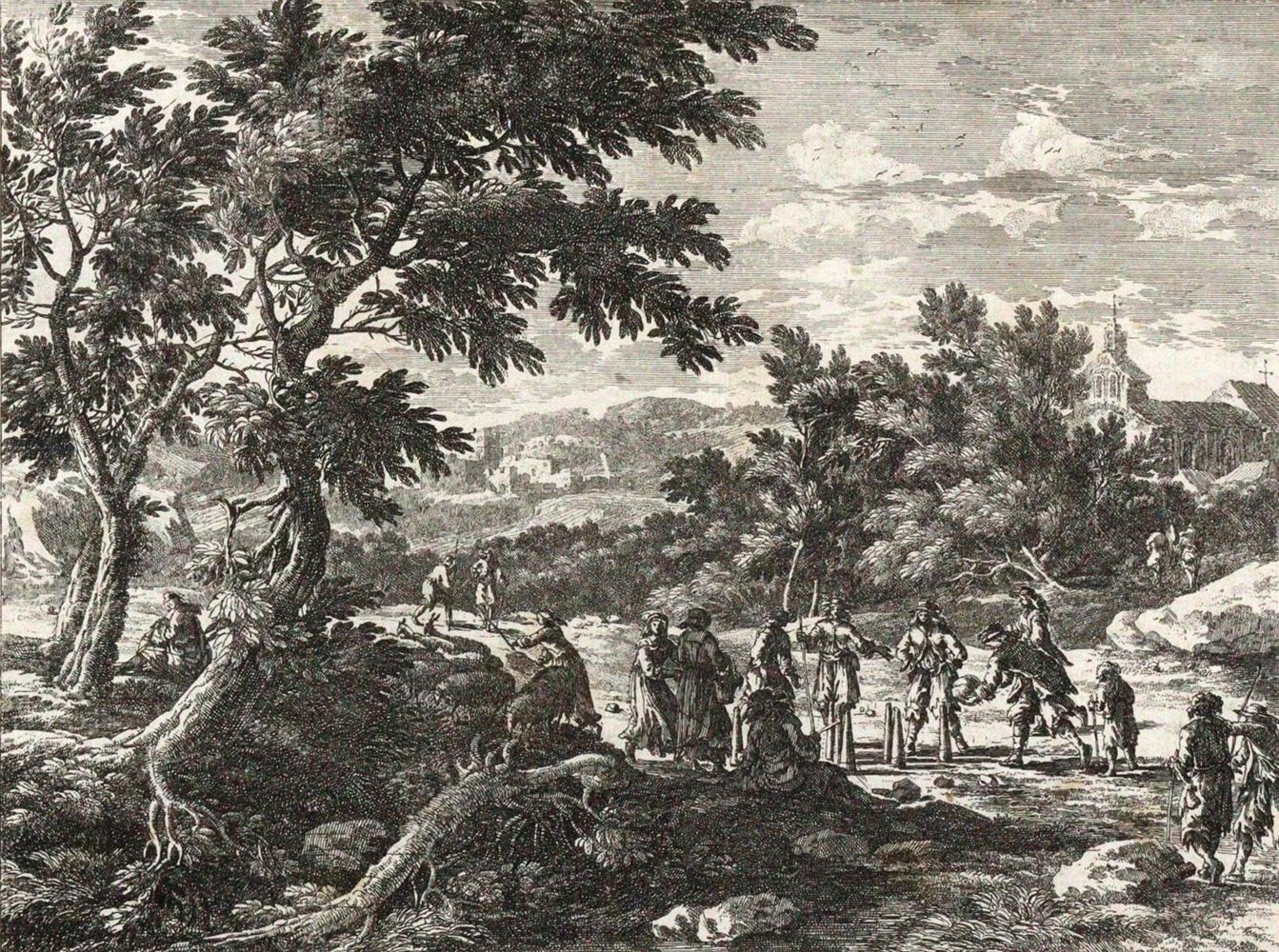 Große Abbildung Nr.1: 127-3943 Perelle, Gabriel: (Künstlergraphik)
